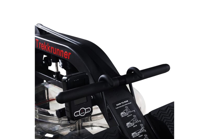 Trekkrunner R-669 Romaskin med vannmotstand Svart - Metalcraft - Sport & fritid - Hjemmetrening - Treningsapparater - Romaskin