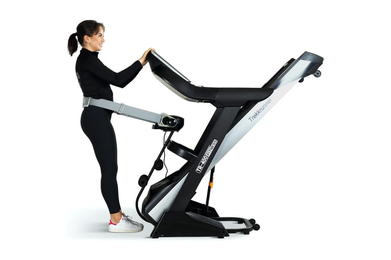 Mulitfunksjonell Tredemølle 3hk Bluetooth - Svart - Sport & fritid - Hjemmetrening - Treningsapparater - Tredemølle