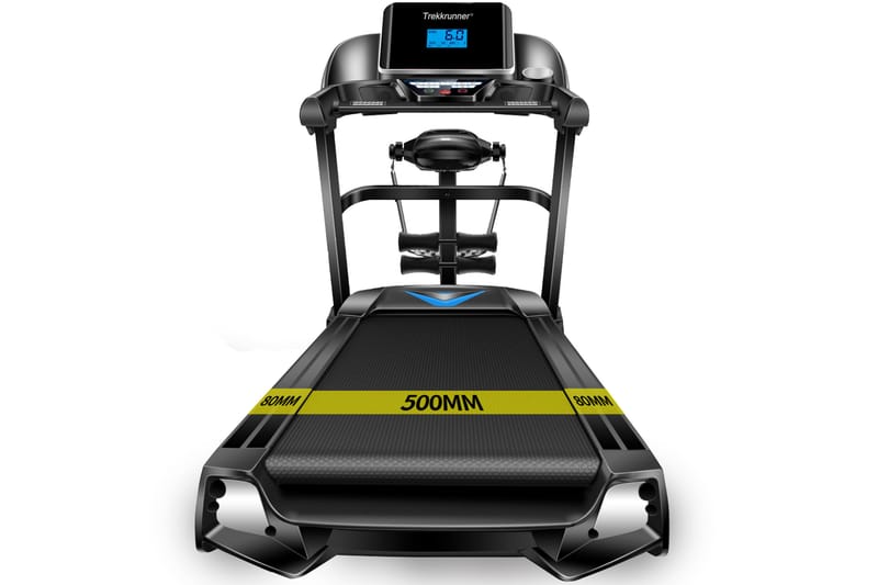 Mulitfunksjonell Tredemølle 3hk Bluetooth - Svart - Sport & fritid - Hjemmetrening - Treningsapparater - Tredemølle