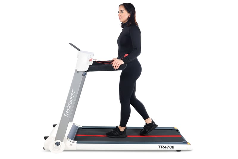 Tredemølle 2.0hk Bluetooth - Hvit - Sport & fritid - Hjemmetrening - Treningsapparater - Tredemølle