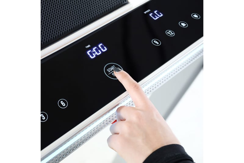 Tredemølle 2.0hk Bluetooth - Hvit - Sport & fritid - Hjemmetrening - Treningsapparater - Tredemølle