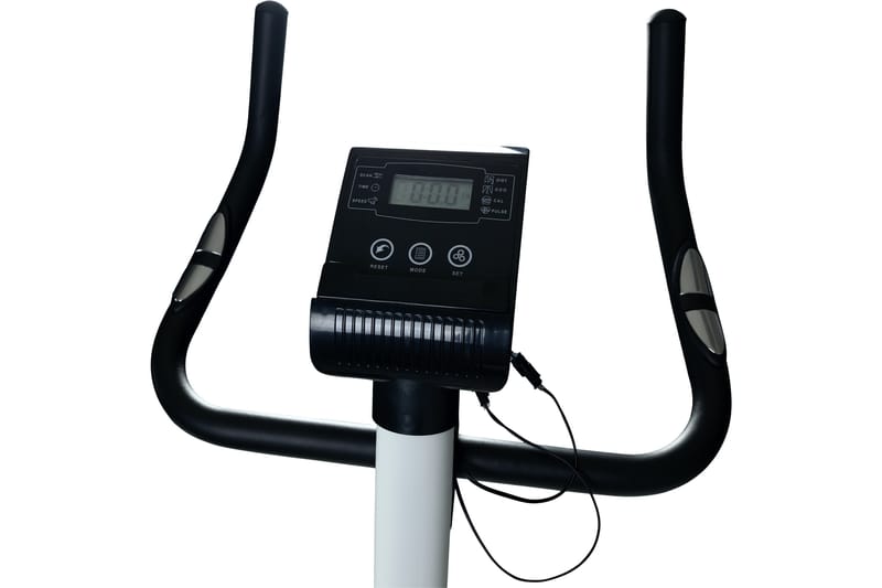 Mosjonssykkel Ekstra høyt sete och styre svinghjul - Hvit - Sport & fritid - Hjemmetrening - Treningsapparater - Treningssykkel & spinningsykkel