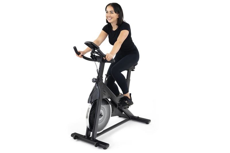 Spinningssykkel 8 kg - Svart - Sport & fritid - Hjemmetrening - Treningsapparater - Treningssykkel & spinningsykkel