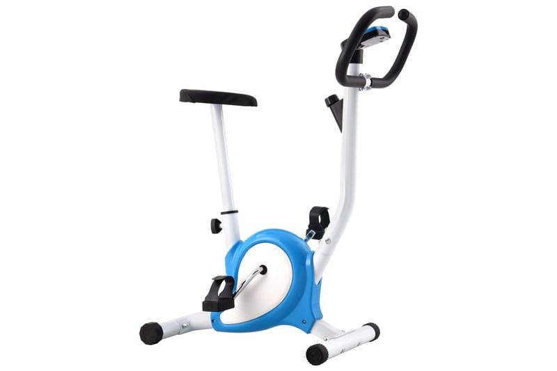 Treningssykkel med beltemotstand blå - Sport & fritid - Hjemmetrening - Treningsapparater - Treningssykkel & spinningsykkel