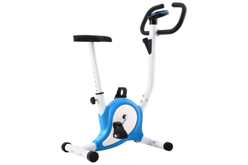 Treningssykkel med beltemotstand blå - Sport & fritid - Hjemmetrening - Treningsapparater - Treningssykkel & spinningsykkel