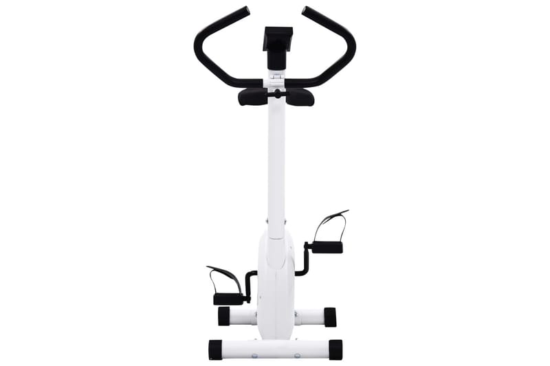 Treningssykkel med beltemotstand hvit - Sport & fritid - Hjemmetrening - Treningsapparater - Treningssykkel & spinningsykkel