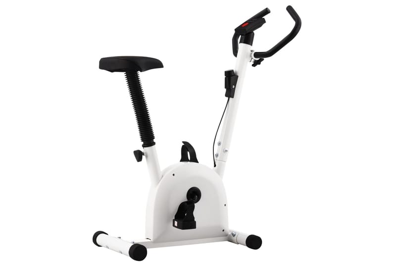 Treningssykkel med beltemotstand hvit - Sport & fritid - Hjemmetrening - Treningsapparater - Treningssykkel & spinningsykkel