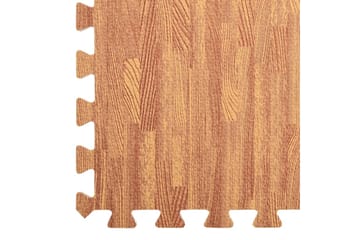 Gulvmatter 6 stk trekorn 2,16 ãŽ¡ EVA-skum - Sport & fritid - Hjemmetrening - Treningsutstyr - Treningsgulv & puslematte