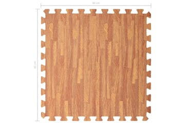 Gulvmatter 6 stk trekorn 2,16 ãŽ¡ EVA-skum - Sport & fritid - Hjemmetrening - Treningsutstyr - Treningsgulv & puslematte