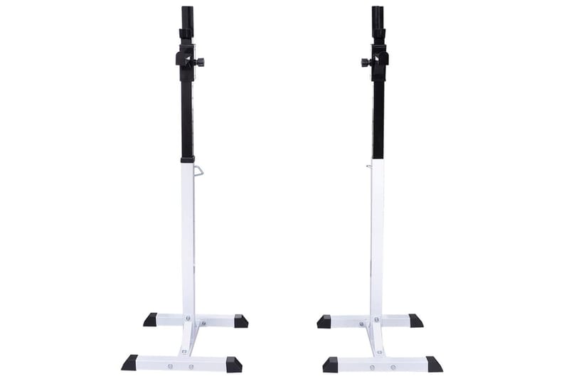 Knebøy vektstangstativ med vektstang- og manualsett 60,5 kg - Øvrige treningsutstyr - Treningsutstyr