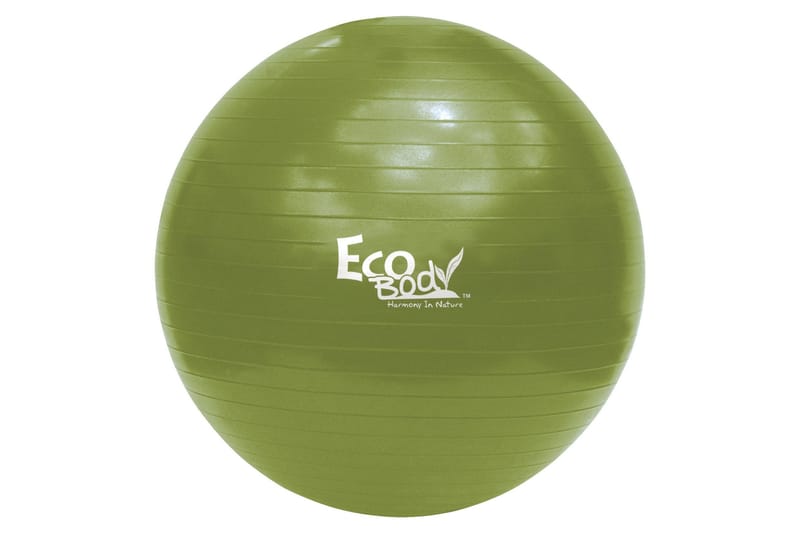 Ecobody Yogaball 75cm - Grønn|Grå - Sport & fritid - Hjemmetrening - Treningsutstyr - Pilatesball