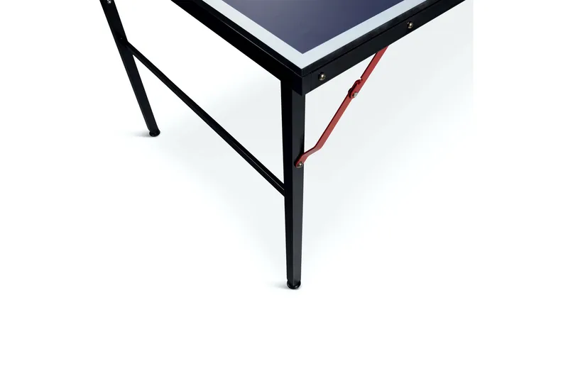 Sammenleggbart mini bordtennisbord inkl. nett, 2 racketer og baller 137x76 cm - Blå - Sport & fritid - Hjemmetrening - Treningsutstyr - Pilatesball