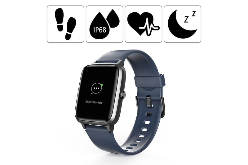 Smartklokke Hama Fit Watch 4900 Blå - Blå - Sport & fritid - Hjemmetrening - Treningsutstyr