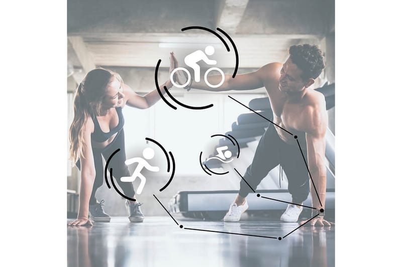 Smartklokke Hama Fit Watch 4900 Blå - Blå - Sport & fritid - Hjemmetrening - Treningsutstyr