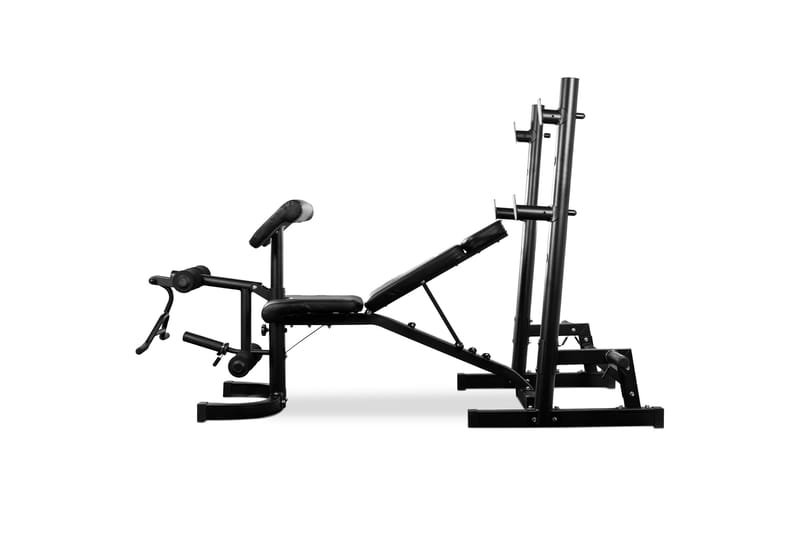 Exklusiv treningsbenk Svart - Trekkrunner - Sport & fritid - Hjemmetrening - Treningsutstyr - Treningsbenk & benkpress benk