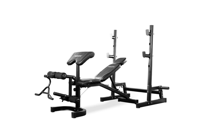 Exklusiv treningsbenk Svart - Trekkrunner - Sport & fritid - Hjemmetrening - Treningsutstyr - Treningsbenk & benkpress benk