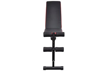 Justerbar situp-benk med vektstang og manualsett 30,5 kg - Sport & fritid - Hjemmetrening - Treningsutstyr - Treningsbenk & benkpress benk