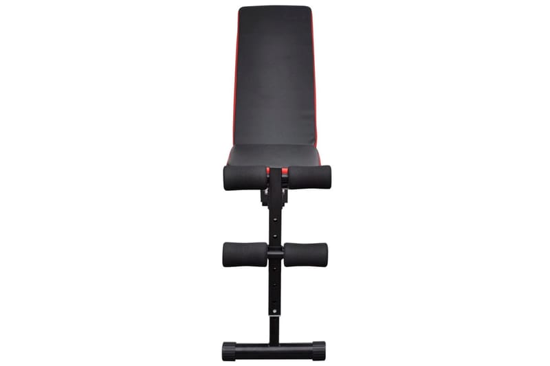 Justerbar situp-benk med vektstang og manualsett 30,5 kg - Sport & fritid - Hjemmetrening - Treningsutstyr - Treningsbenk & benkpress benk