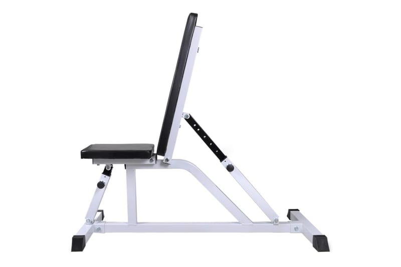 Treningsbenk med vektstang og manualsett 30,5 kg - Sport & fritid - Hjemmetrening - Treningsutstyr - Treningsbenk & benkpress benk