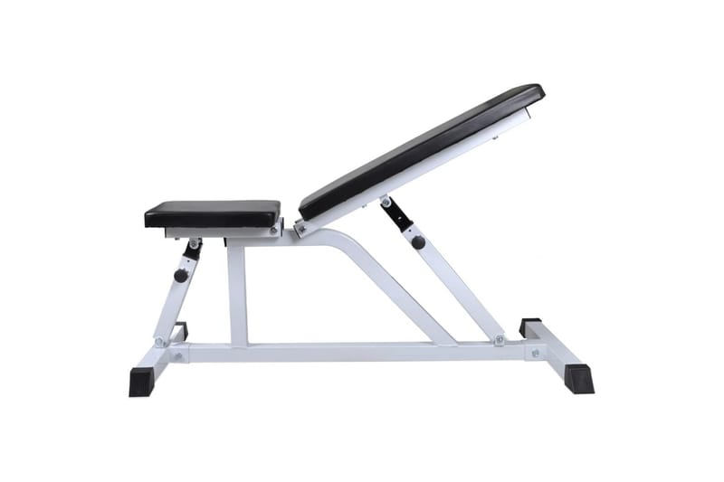Treningsbenk med vektstang og manualsett 30,5 kg - Sport & fritid - Hjemmetrening - Treningsutstyr - Treningsbenk & benkpress benk