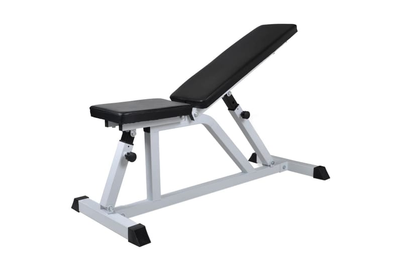 Treningsbenk med vektstang og manualsett 30,5 kg - Sport & fritid - Hjemmetrening - Treningsutstyr - Treningsbenk & benkpress benk