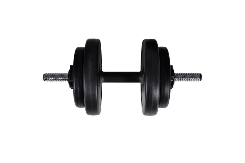Treningsbenk med vektstativ, vektstang og manualsett 60,5kg - Sport & fritid - Hjemmetrening - Treningsutstyr - Treningsbenk & benkpress benk
