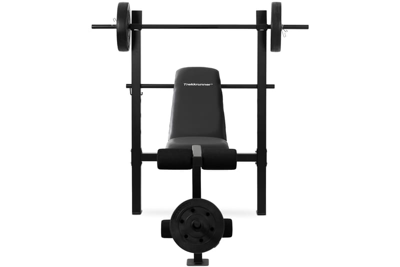 Treningsbenk til hjemmetrening - Svart - Sport & fritid - Hjemmetrening - Treningsutstyr - Treningsbenk & benkpress benk