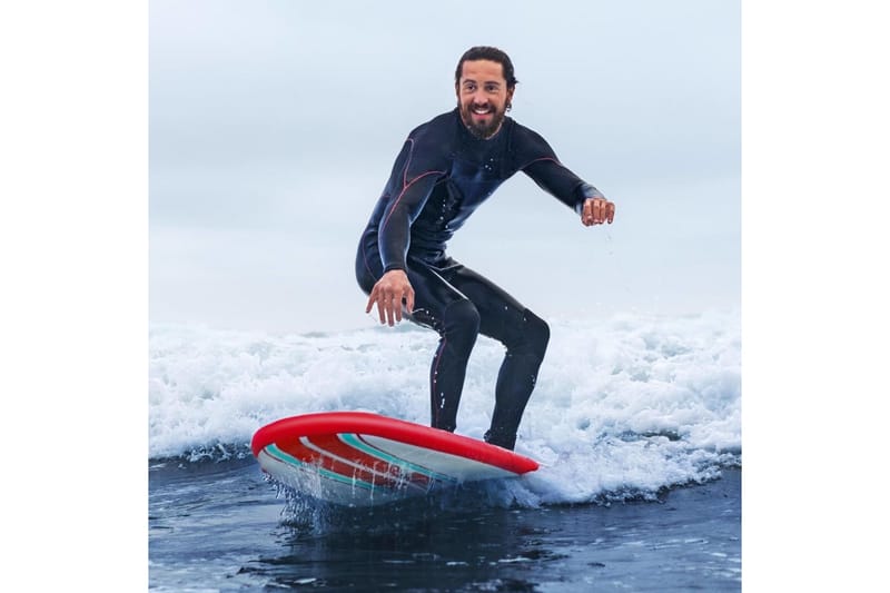 Bestway Hydro-Force Oppblåsbart padlebrett Compact Surf 8 - Flerfarget - Sport & fritid - Hjemmetrening - Treningsutstyr - Treningsgulv & puslematte