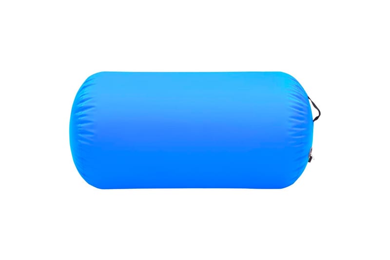 Oppblåsbar gymnastikkrull med pumpe 120x75 cm PVC blå - Sport & fritid - Hjemmetrening - Treningsutstyr - Treningsgulv & puslematte