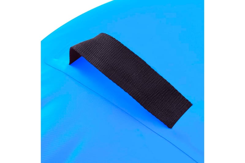 Oppblåsbar gymnastikkrull med pumpe 120x75 cm PVC blå - Sport & fritid - Hjemmetrening - Treningsutstyr - Treningsgulv & puslematte