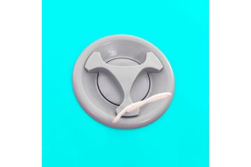 Oppblåsbar gymnastikkrull med pumpe 100x60 cm PVC grønn - Sport & fritid - Hjemmetrening - Treningsutstyr - Treningsgulv & puslematte