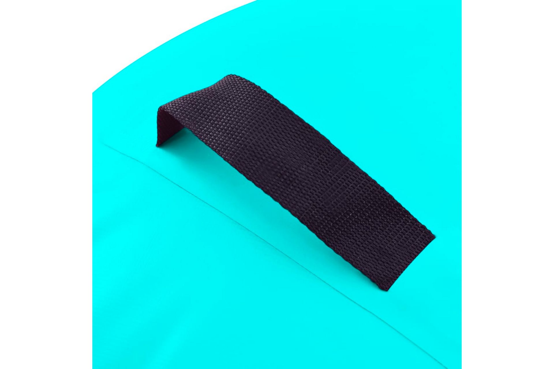 Oppblåsbar gymnastikkrull med pumpe 100x60 cm PVC grønn - Sport & fritid - Hjemmetrening - Treningsutstyr - Treningsgulv & puslematte