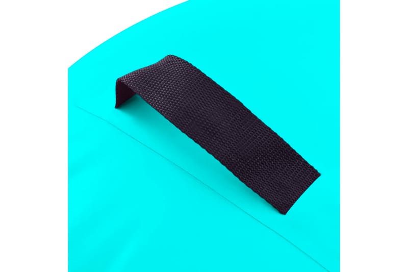 Oppblåsbar gymnastikkrull med pumpe 120x90 cm PVC grønn - Sport & fritid - Hjemmetrening - Treningsutstyr - Treningsgulv & puslematte