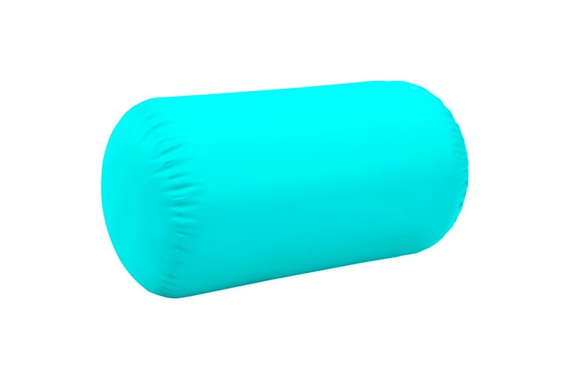 Oppblåsbar gymnastikkrull med pumpe 120x90 cm PVC grønn - Sport & fritid - Hjemmetrening - Treningsutstyr - Treningsgulv & puslematte