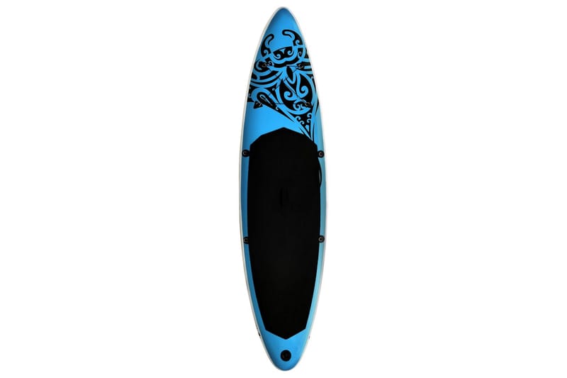 Oppblåsbart padlebrettsett 320x76x15 cm blå - Blå - Treningsgulv & puslematte