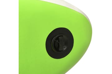 Oppblåsbart padlebrettsett 305x76x15 cm grønn - grønn - Sport & fritid - Hjemmetrening - Treningsutstyr - Treningsgulv & puslematte
