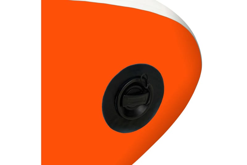 Oppblåsbart padlebrettsett 305x76x15 cm oransje - Oransj - Sport & fritid - Hjemmetrening - Treningsutstyr - Treningsgulv & puslematte