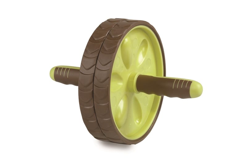 Ecobody Ab Wheel - Grønn|Brun - Treningshjul & magehjul