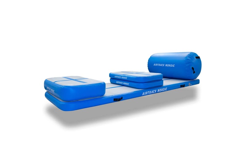 Airtrack Nordic Home Set - Blå - Sport & fritid - Hjemmetrening - Treningsutstyr - Turnmatte & Airtrack