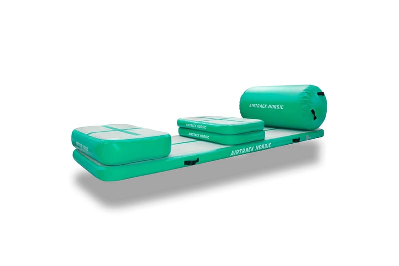 Airtrack Nordic Home Set - Grønn - Sport & fritid - Hjemmetrening - Treningsutstyr - Turnmatte & Airtrack