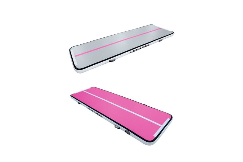 Airtrack Nordic Home Special Edition 3x1 m - Rosa - Turnmatte & Airtrack