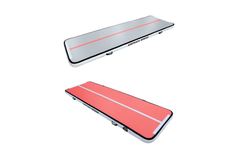 Airtrack Nordic Home Special Edition 3x1 m - Rosa|Grå - Sport & fritid - Hjemmetrening - Treningsutstyr - Turnmatte & Airtrack