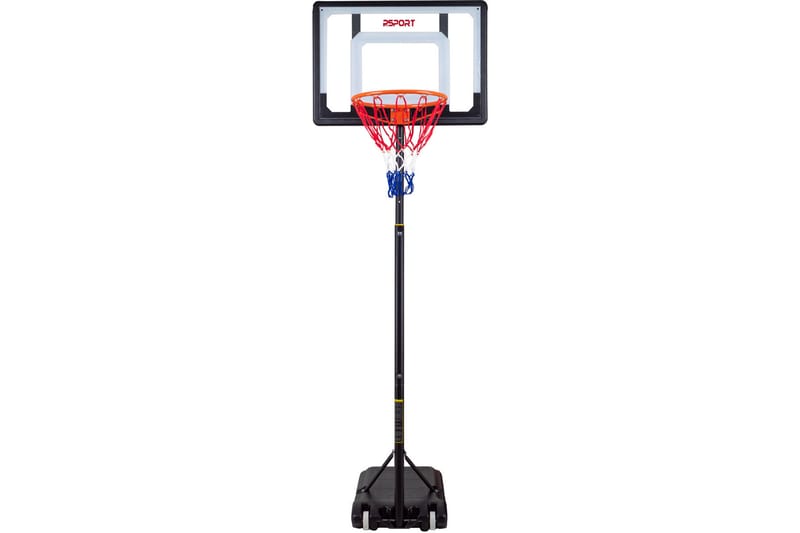 Prosport Barn Basketballkurv 1,6-2,1 m - Svart/Hvit - Sport & fritid - Lek & sport - Utendørs spill