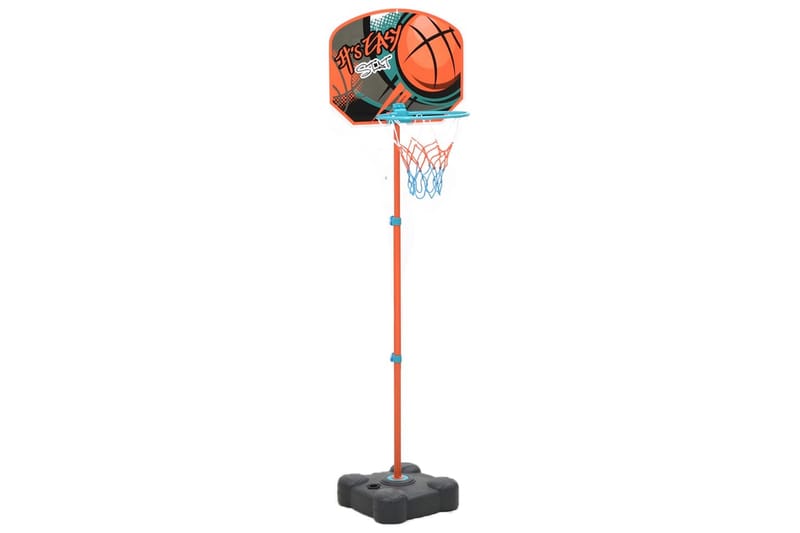 Bærbart basketballsett justerbart 109-141 cm - Flerfarget - Sport & fritid - Lek & sport - Utendørs spill