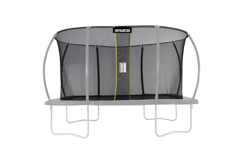 Beskyttelsesnett for Trampoline Stratos Rektangulær 2,13x3,05 m - Svart - Sport & fritid - Lek & sport - Lekeredskap & utelek
