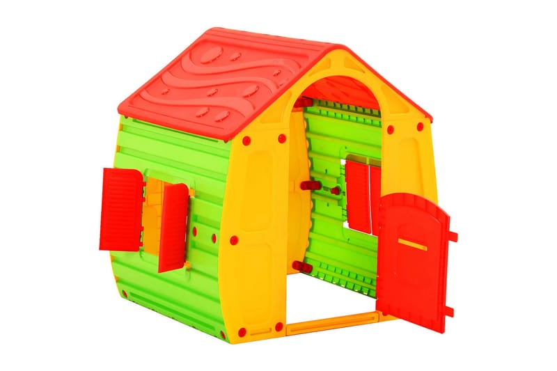 Lekehus for barn 102x90x109 cm - Flerfarget - Sport & fritid - Lek & sport - Lekehus