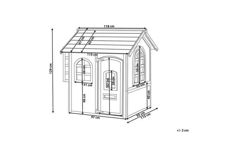 Lekeplass Kokkoni - Sport & fritid - Lek & sport - Lekehus