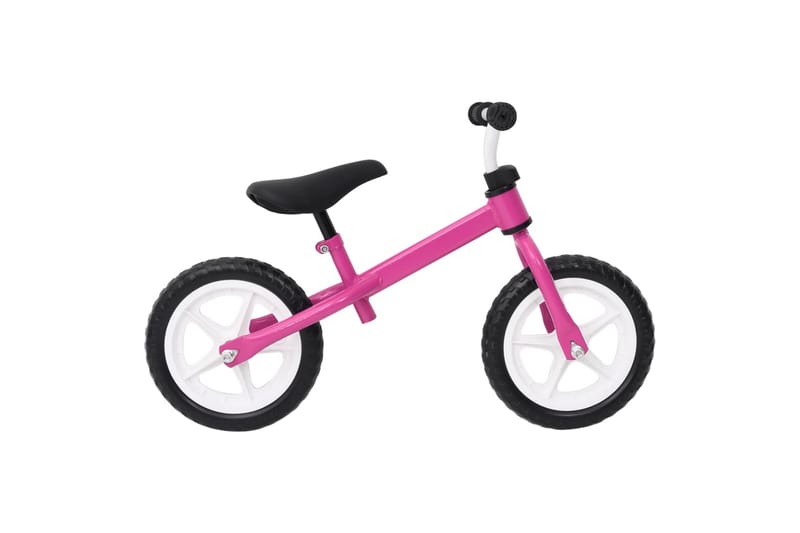 Balansesykkel med 10-tommers hjul rosa - Rosa - Lekeplass & lekeplassutstyr - Lekekjøretøy & hobbykjøretøy - Balansesykkel