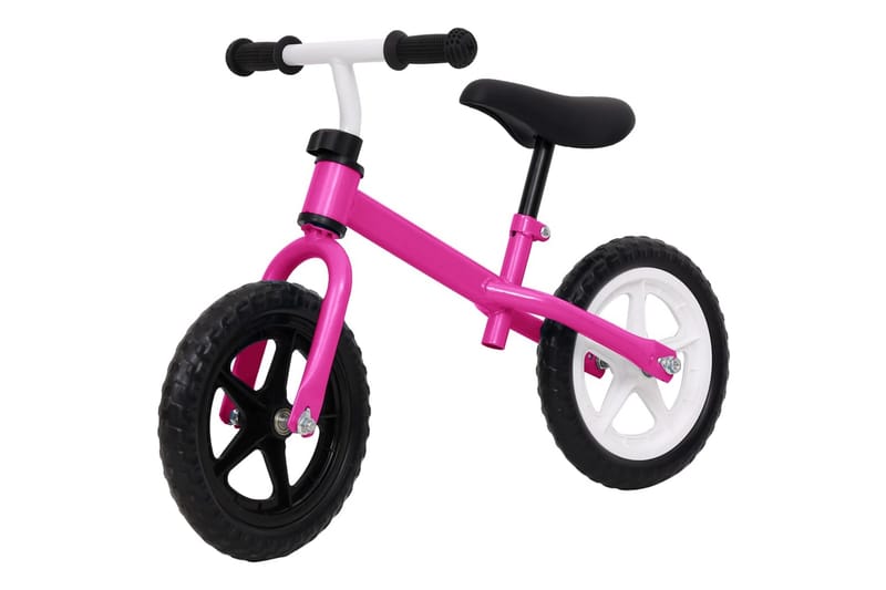 Balansesykkel med 12-tommers hjul rosa - Rosa - Lekeplass & lekeplassutstyr - Balansesykkel - Lekekjøretøy & hobbykjøretøy