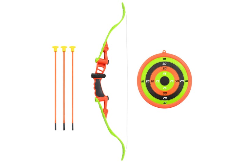 Bueskytesett for barn 5 deler 68 cm - Flerfarget - Sport & fritid - Lek & sport - Lekeplass & lekeplassutstyr